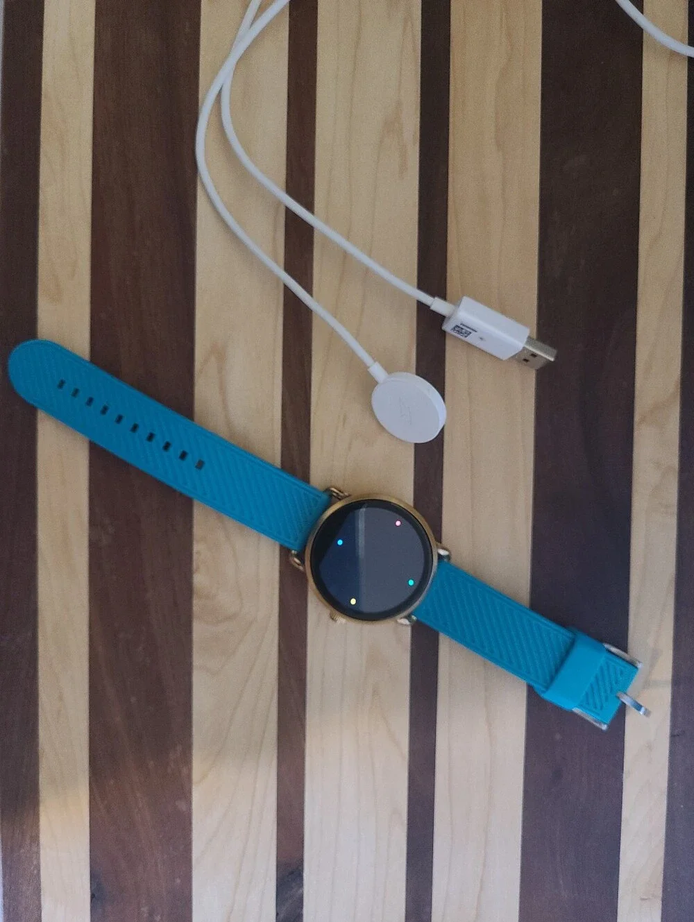 Fossil Q Wander (Gen 2) touchscreen smartwatch.